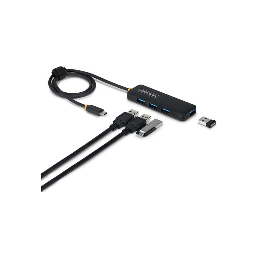 StarTech 4-Port USB-C Hub, 5Gbps, USB-C to 4x USB-A, Bus Powered (H5C4A-USB-HUB-2)