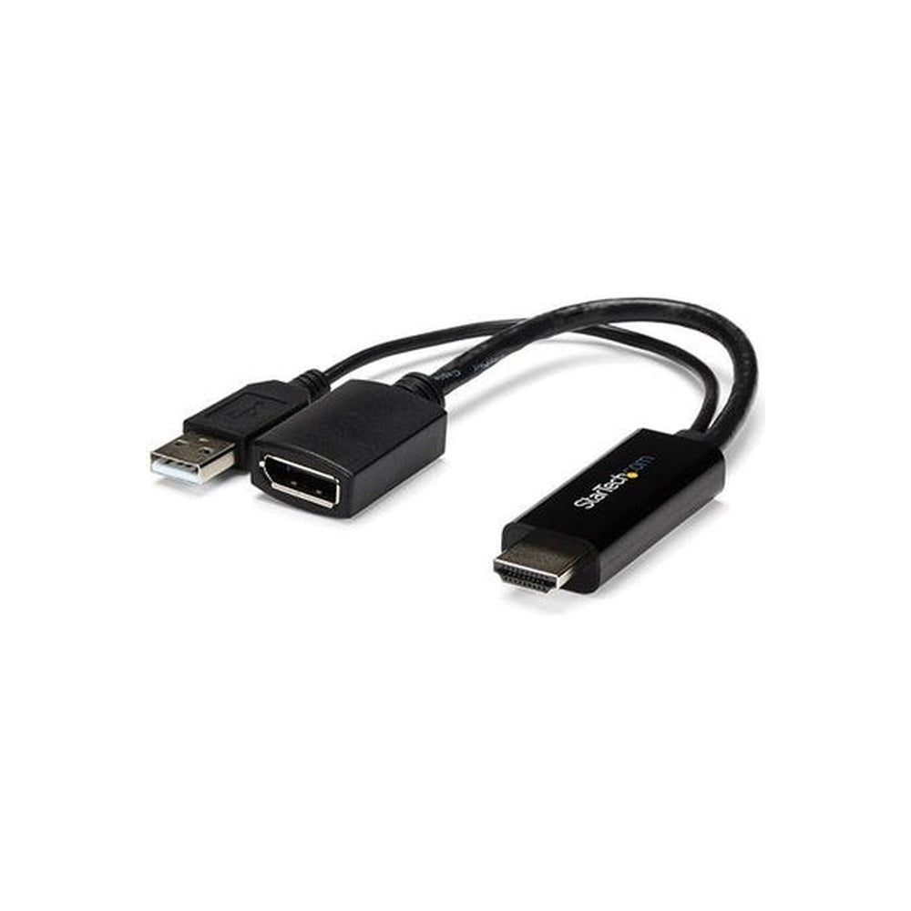 StarTech HDMI To Dp Adapter, 4K, USB Power