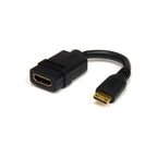 StarTech 5″ High Speed HDMI Adapter Cable, HDMI To HDMI Mini- F/M, Ltw