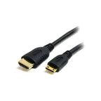 StarTech 2M HDMI To Mini HDMI Adapter Cable With Ethernet, Black, Ltw