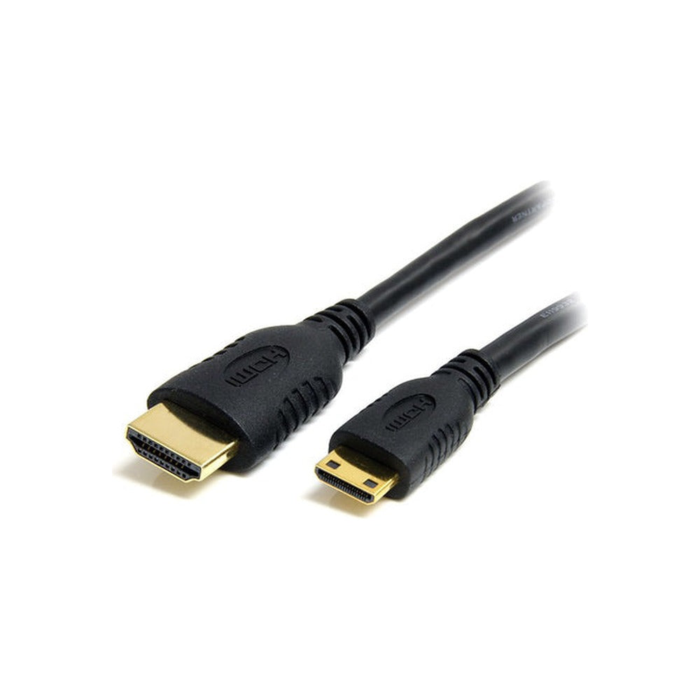 StarTech 2M HDMI To Mini HDMI Adapter Cable With Ethernet, Black, Ltw