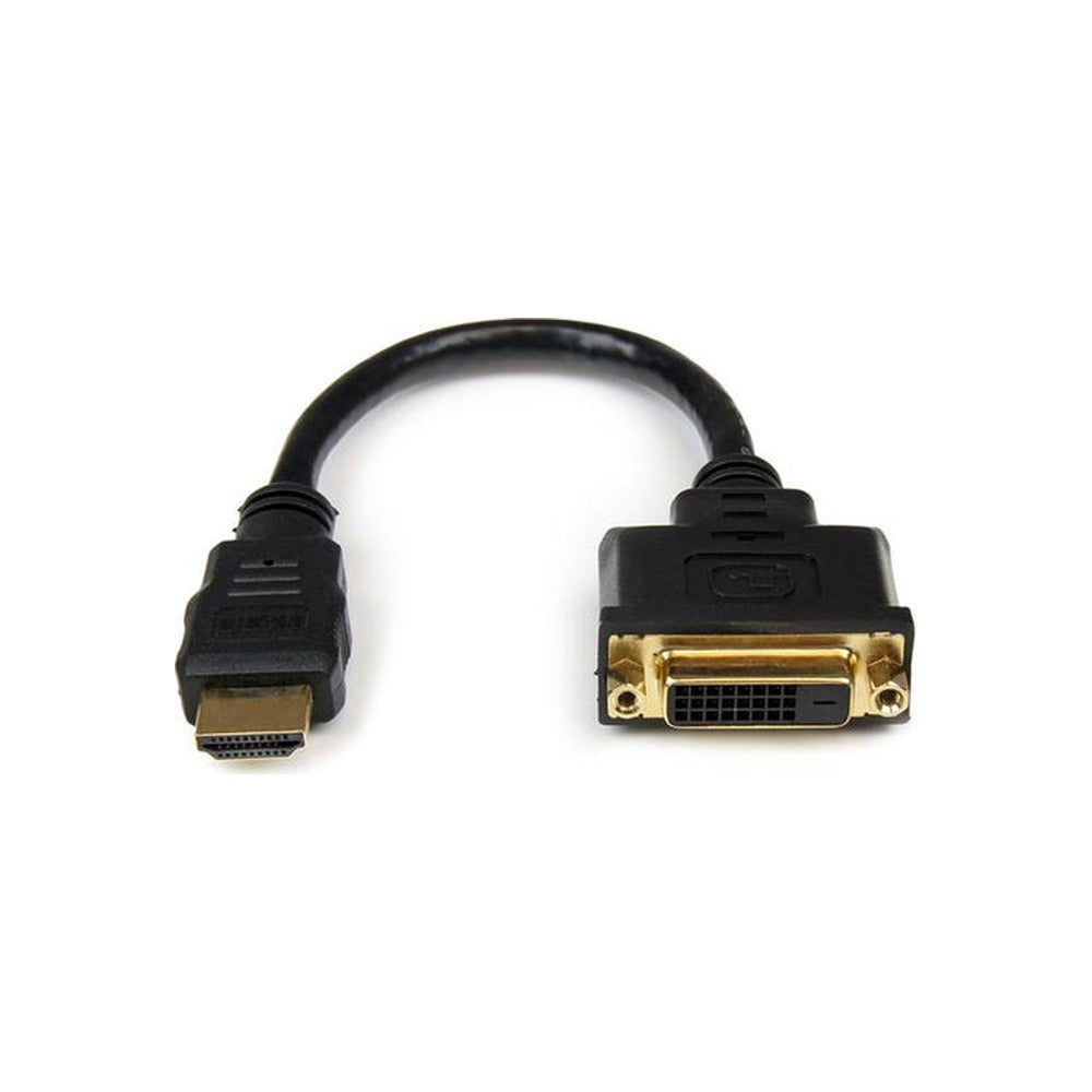 StarTech 0.2M HDMI To Dvi-D Adapter Cable, M/F, Black, Ltw