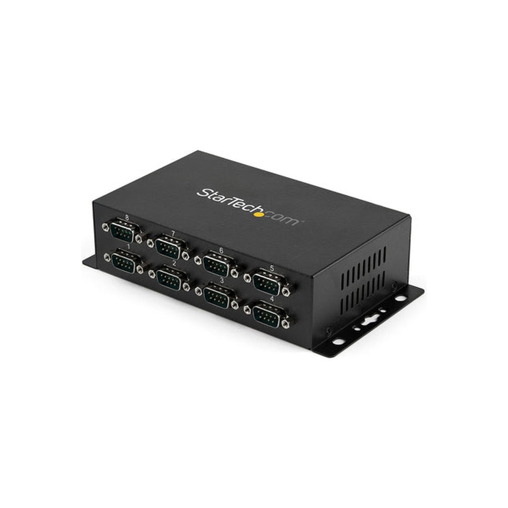 StarTech 8 Port USB To DB9 RS232 Serial Adapter Hub Wall Mountable 2Yr