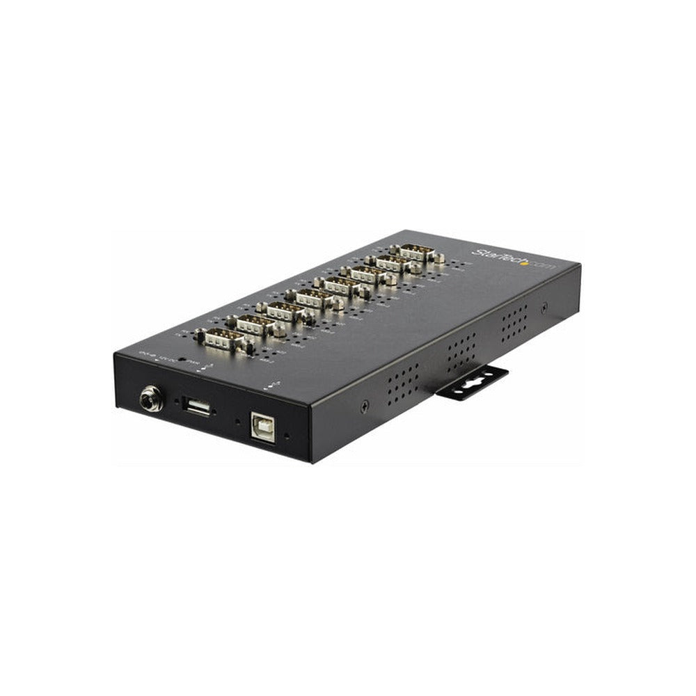 StarTech 8 Port Serial Hub USB To Rs232/Rs485/Rs422 Adapter, Industrial USB 2.0 To DB9 Se