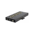 StarTech 8 Port Serial Hub USB To Rs232/Rs485/Rs422 Adapter, Industrial USB 2.0 To DB9 Se