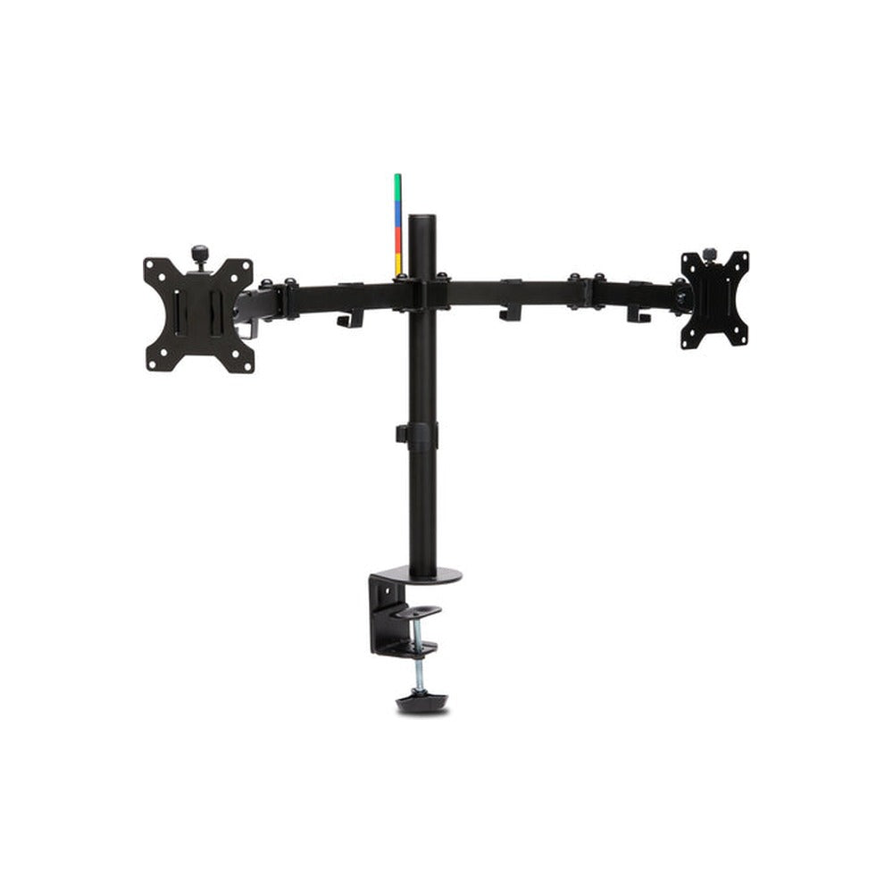 Kensington Dual Monitor Desk Mount, Up To 32″ & 8Kg, Vesa 75X75, 100X100, Black