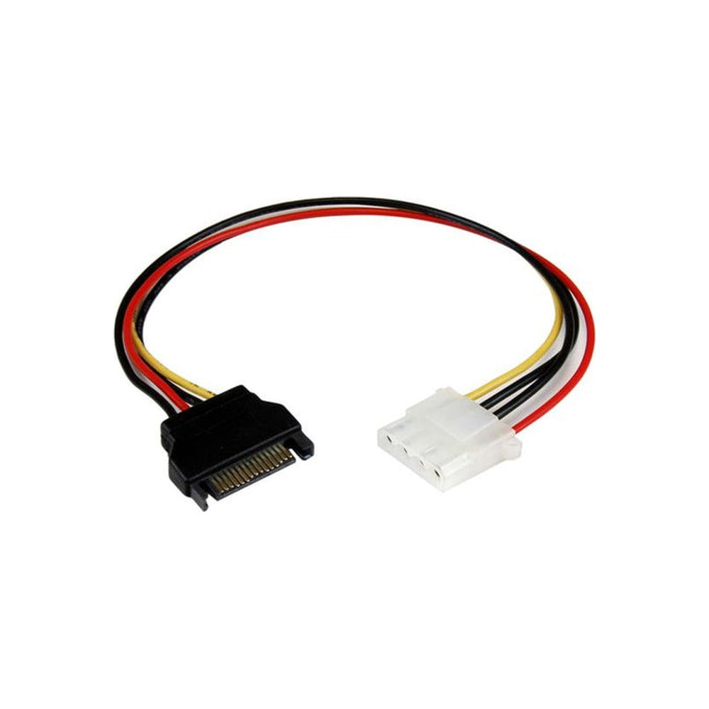 StarTech 30Cm Sata 15 Pin To Lp4 Power Cable Adapter, M/F, Liftetime Wty