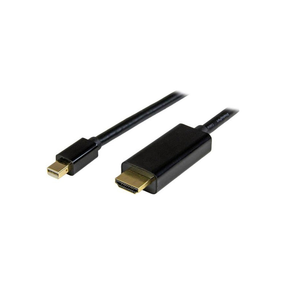StarTech 2M Mdp To HDMI Adapter Cable, 4K, Black