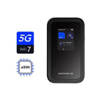 NETGEAR (MH7150) Nighthawk M7 Wi-Fi 7 5G Esim Mobile Router, Dual Sim (Psim+Esim) 2Yr