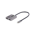 StarTech 2 Port USB-C Mst Hub, Dp Multi-Monitor Adapter, 2X 4K 60Hz 3 Yr