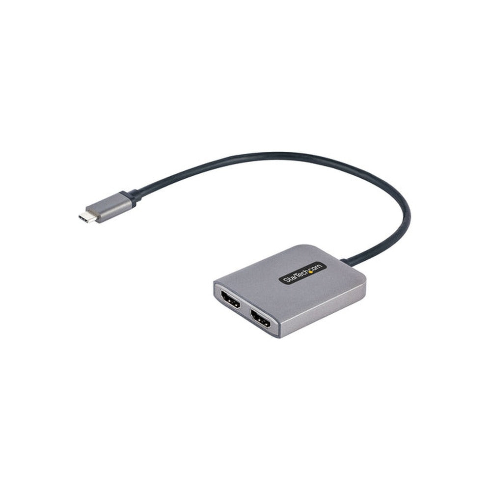 StarTech USB-C To Dual HDMI Adapter, USB Type-C Multi-Monitor Mst Hub, Dual 4K 60Hz HDMI L