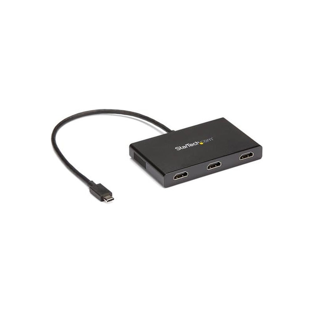 StarTech USB-C Multiport Adapter, 4K, HDMI(3), Triple Display, Windows