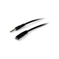 StarTech 2M 3.5Mm Audio Extension Cable, 4 Position Trrs, M/F, Ltw