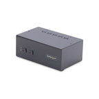 StarTech 2-Port Dual-Monitor Dp KVM Switch, 4K 60Hz, 2X USB 5Gbps, 2X USB 2.0 2Yr