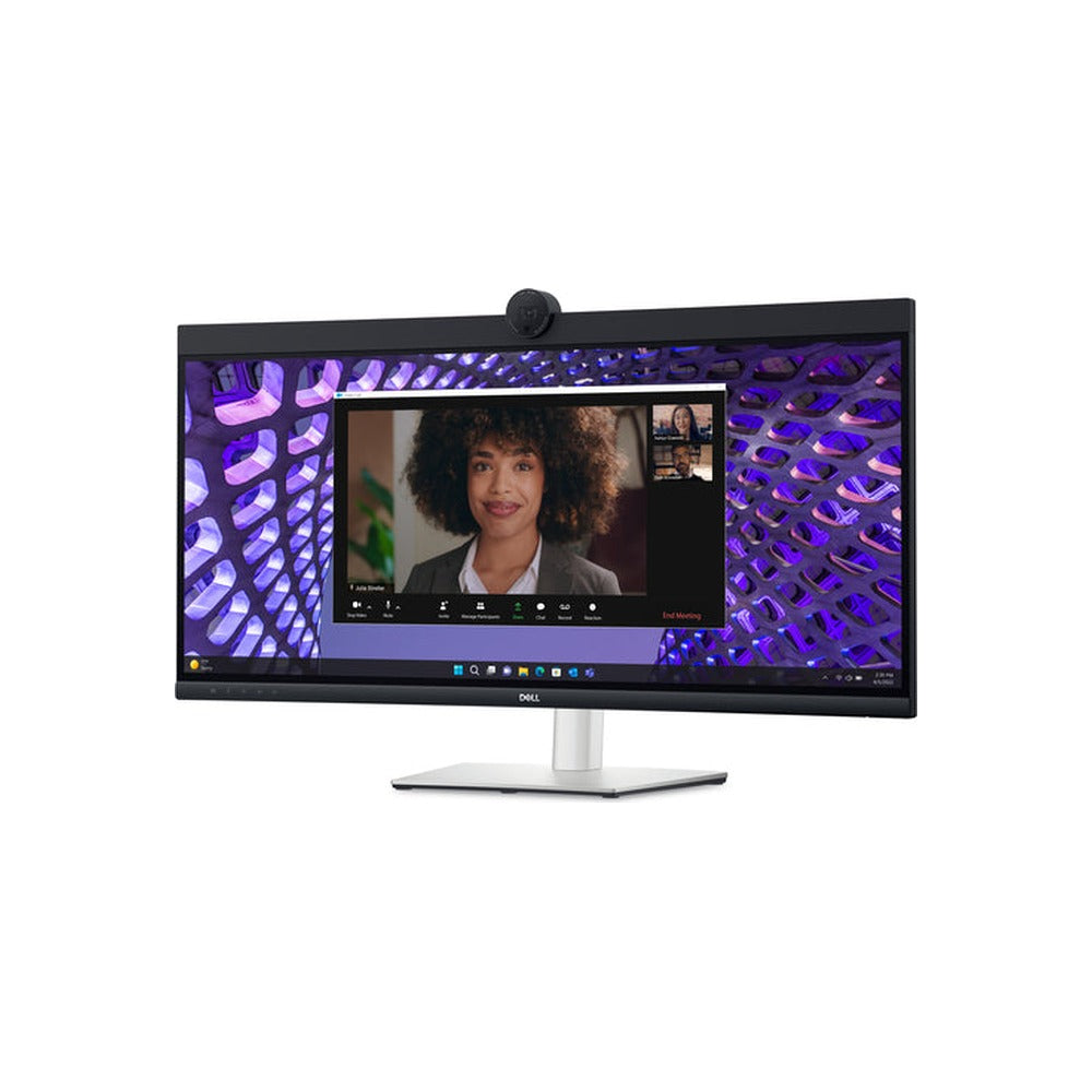 Dell Pro Plus 34″ Curved Monitor, WQHD, USB-C Hub, Webcam, Speakers