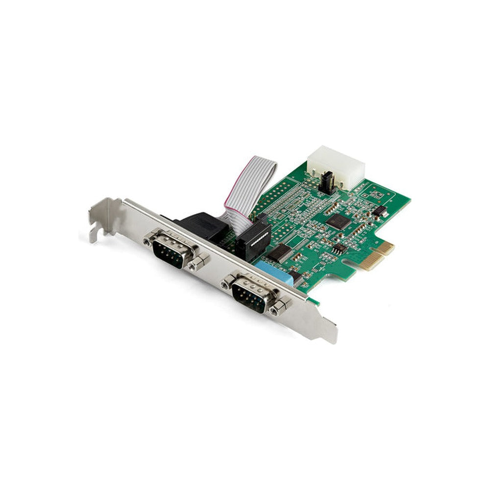 StarTech 2 Port D-Sub Pcie RS232 Adapter Card, Low & Std Profile, Ltw