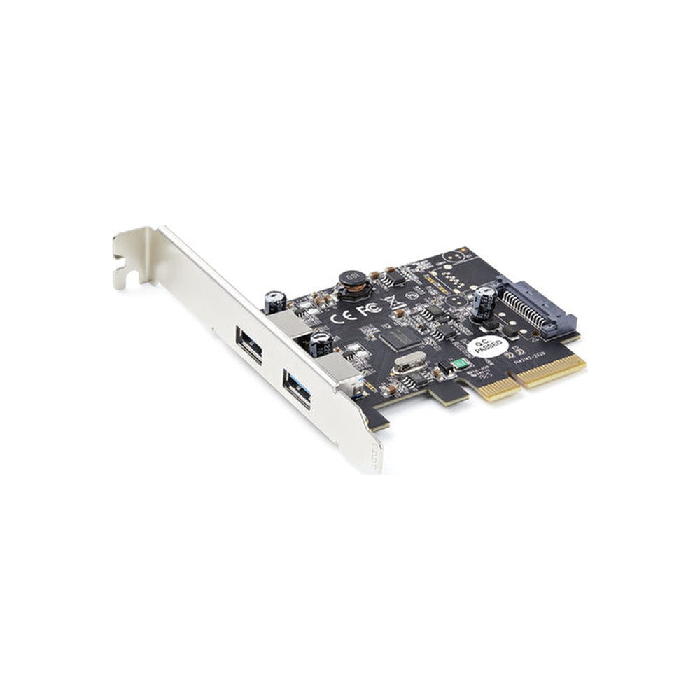 StarTech 2 Port USB Pcie Card 10Gbps/Port, USB 3.2/3.1 Gen 2 Type-A Ltw