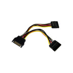 StarTech 6″ Sata Power Y Splitter Cable Adapter, M/F, Ltw