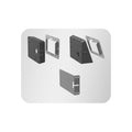 Yealink (Roompanelmountkit) Room Panel Wall Mount Brackets And Mullion Mount