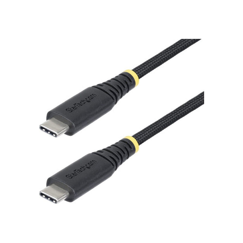 StarTech 2M USB-C Charging Cable, 240W, Silicone Jacket W/Braid, Ltw
