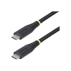 StarTech 3M USB-C Charging Cable, 240W, Silicone Jacket W/Braid, Ltw