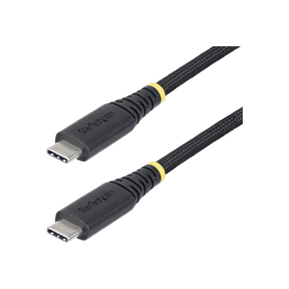 StarTech 3M USB-C Charging Cable, 240W, Silicone Jacket W/Braid, Ltw