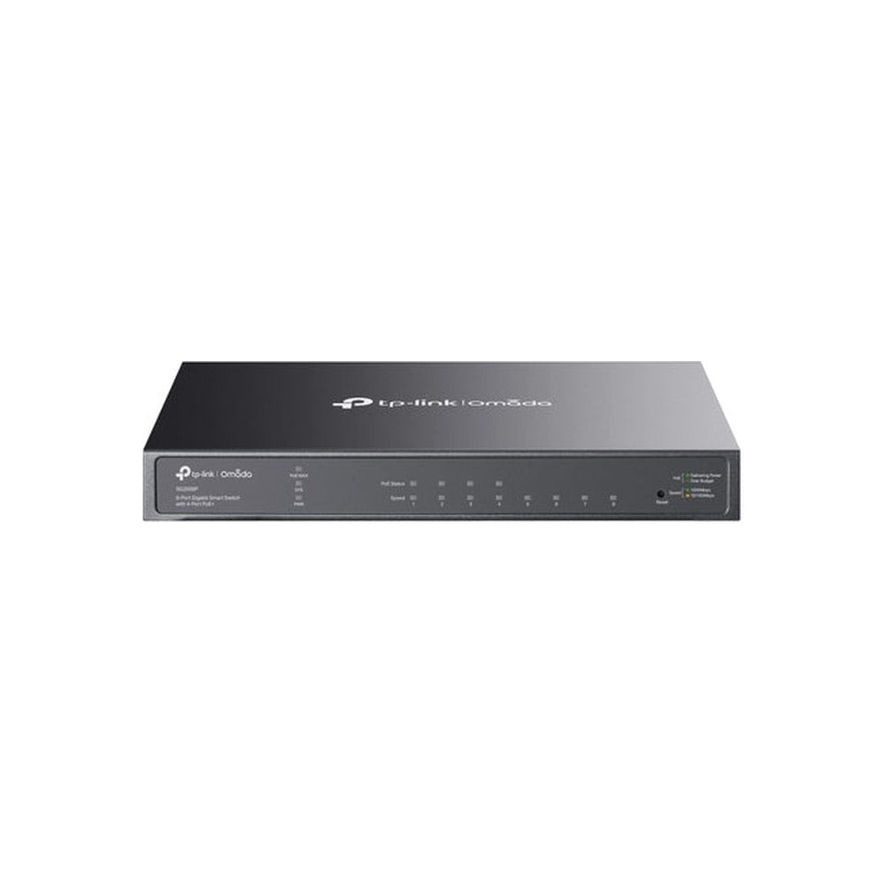 TP-Link Omada 8-Port Managed Gigabit Desktop Switch, PoE+(4), 62W