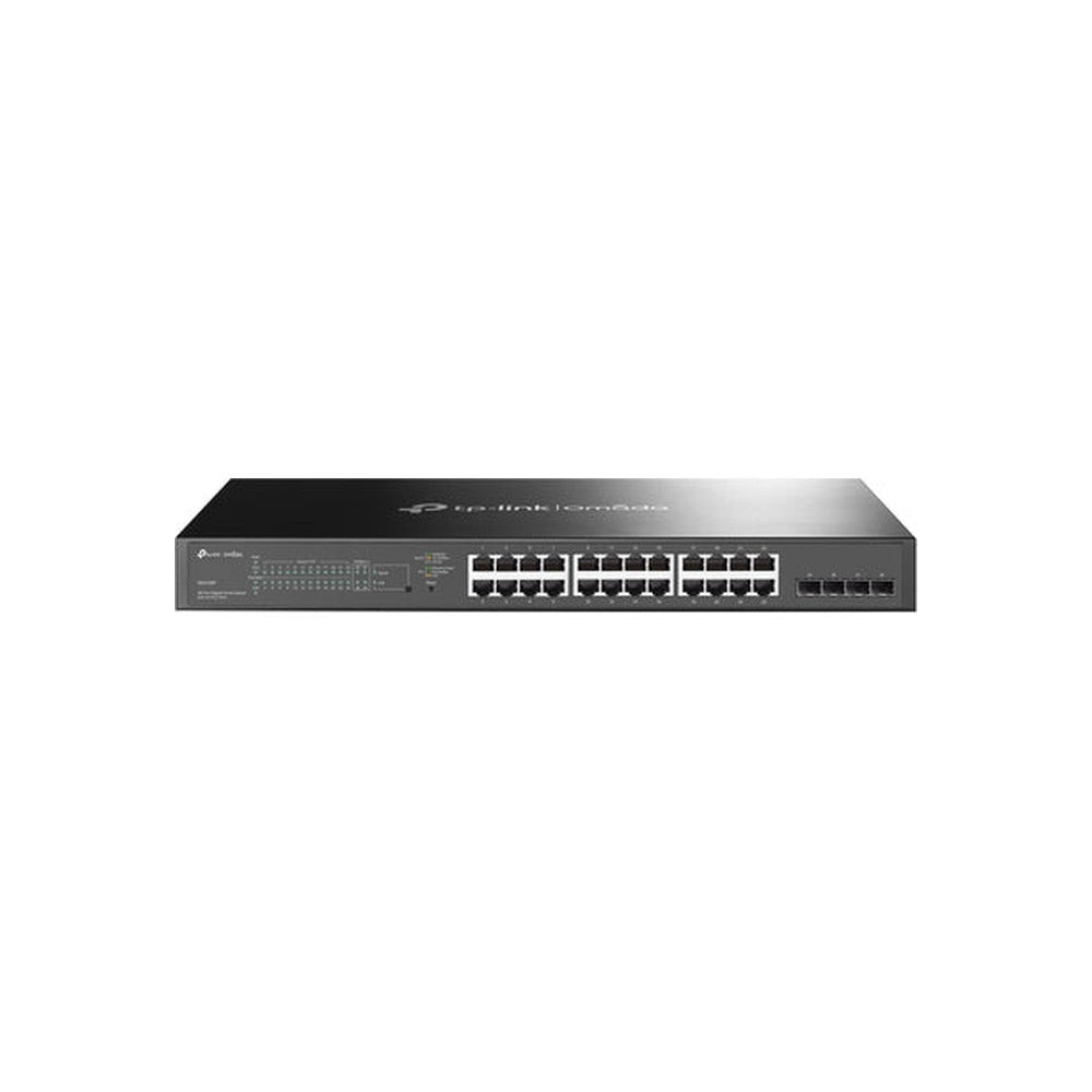 TP-Link Omada 28-Port Managed Gigabit Rack Switch, PoE+(24), SFP(4), 250W