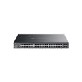 TP-Link Omada 48-Port Managed Gigabit L2+ Rack Switch, PoE+(40), Poe++(8), Sfp+(4), 750W