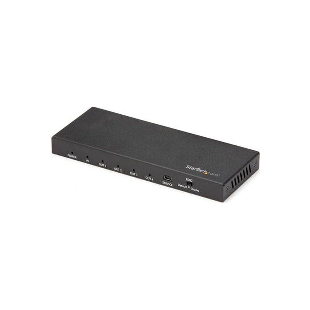 StarTech 4 Port HDMI Splitter, 4K 60Hz, 1X4 Way HDMI 2.0 Splitter 2Yr