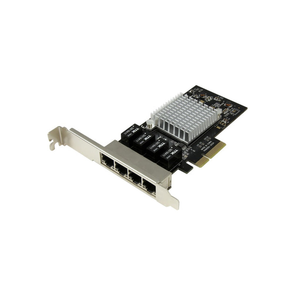 StarTech 4 Port GbE Pcie Network Card, Intel I350