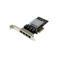 StarTech 4 Port GbE Pcie Network Card, Intel I350