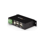 StarTech 4 Port Usb2.0 Hub, Industrial, Metal, ESD Protection, Mount
