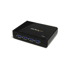 StarTech 4 Port Black Superspeed USB 3.0 Hub, 4 Port USB 3.0 Hub 2Yr