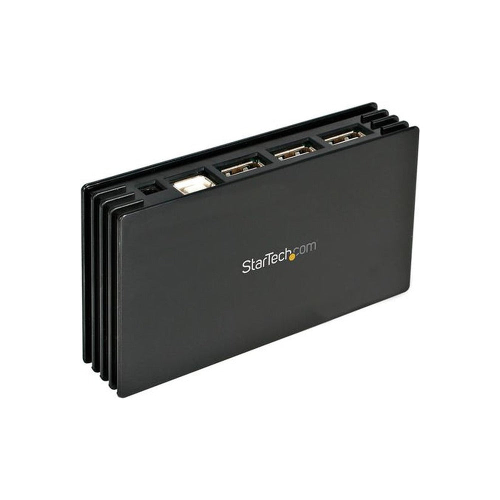 StarTech 7 Port Compact Black USB 2.0 Hub, Taa