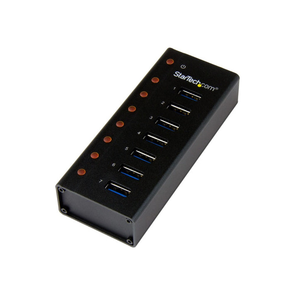 StarTech 7 Port USB 3.0 Hub, Metal, Mount