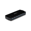 StarTech 7 Port USB 3.0 Hub 5Gbps 7X USB-A, Desktop, Bus/Self Powered 2Yr