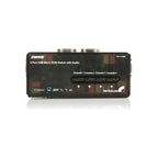 StarTech 4 Port USB VGA KVM Switch Kit With Cables/Audio, Desktop KVM 2Yr
