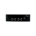 StarTech 4 Port KVM Switch, Dual Display, Dvi(5), Vga(5), Usba/B(4), Audio