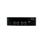 StarTech 4 Port KVM Switch, Dual Display, Dvi(5), Vga(5), Usba/B(4), Audio