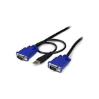 StarTech 1.8M /6 Ft 2-In-1 Ultra Thin USB KVM Cable, KVM Cable Ltw