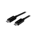 StarTech 1M T/Bolt3 Cable, 20Gbps, 100W Pd, Black