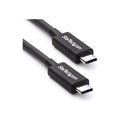 StarTech 2M T/Bolt3 Cable, 20Gbps, 100W Pd, Black