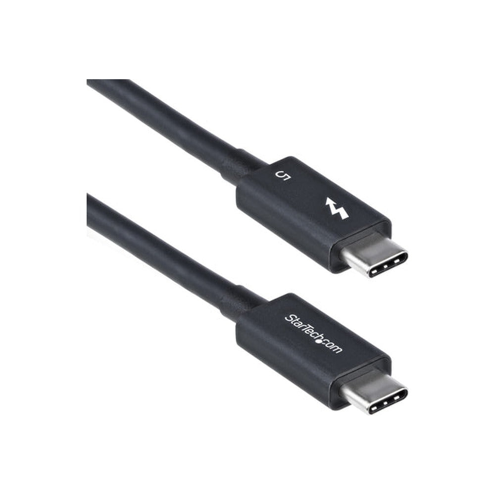 StarTech 2.6Ft (80Cm) Thunderbolt 5 Cable, 80Gbps/120Gbps, Certified, Ltw