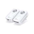 TP-Link Av1300 Gigabit Passthrough Powerline Starter Kit, GbE(3), 22 Mimo