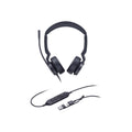 Yealink Wired (UH44) UC Stereoheadset, Noise Cancelling Mic, USB C Native, C To A Adapter