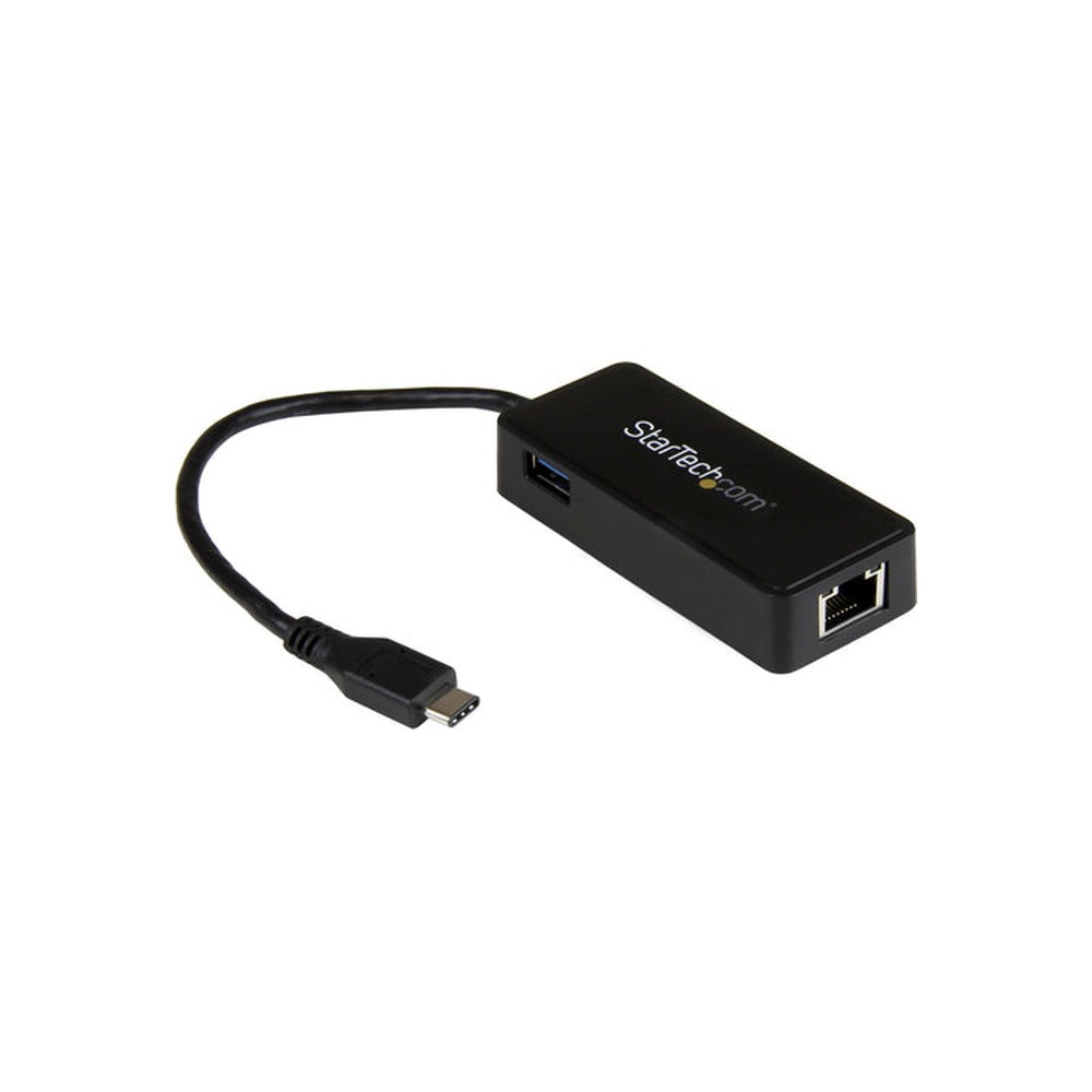 StarTech USB-C To GbE Adapter, USB 3.0(1), Tb3 Compatible, Black