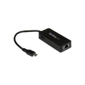 StarTech USB-C To GbE Adapter, USB 3.0(1), Tb3 Compatible, Black