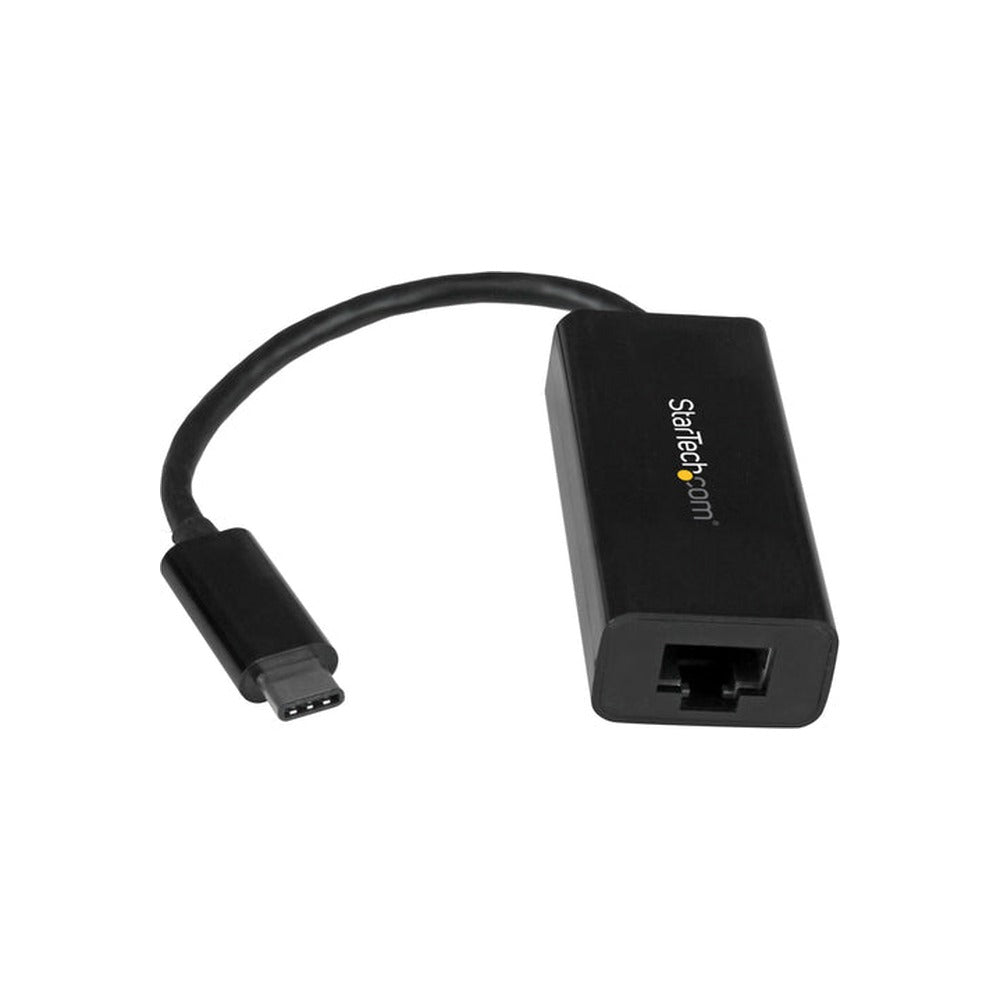 StarTech USB-C 3.0 To GbE Adapter, Tb3 Compatible, 20Cm, Black