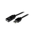 StarTech 5M Usb2.0 A To A Extension Cable, M/F, Black, LED, Ltw